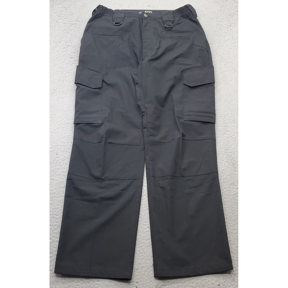 LAPG Operator Tactical Cargo Pants Mens 34x30 Black Ripstop Utility Work Uniform